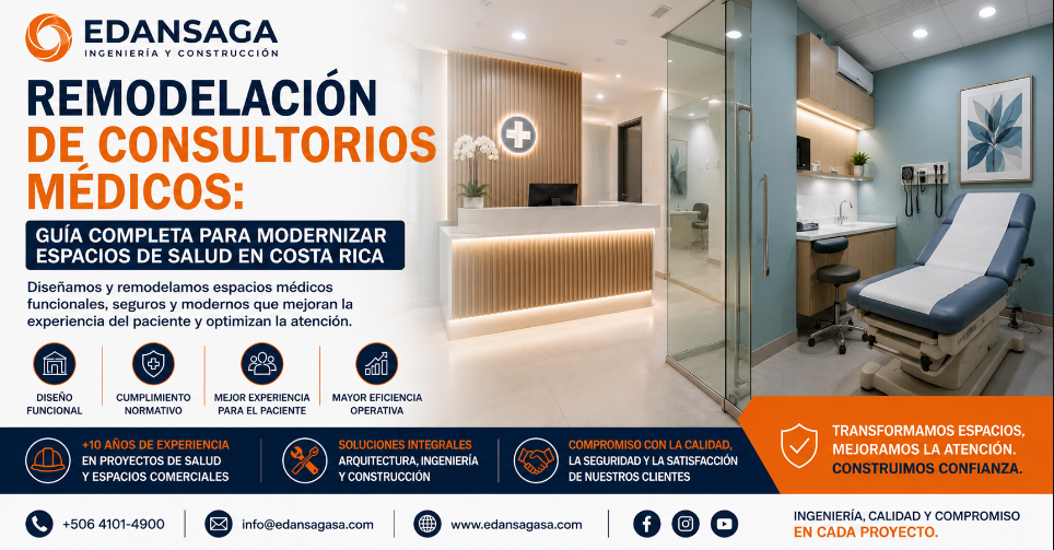 Remodelación de Consultorios Médicos: Guía Completa para Modernizar Espacios de Salud en Costa Rica