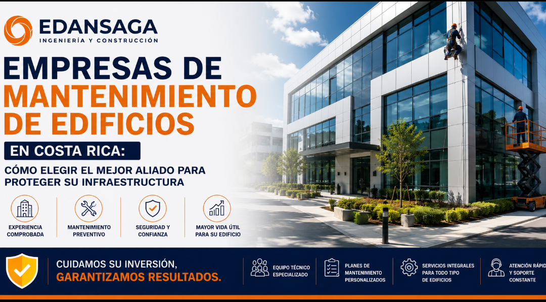 Empresas de Mantenimiento de Edificios en Costa Rica: Cómo Elegir el Mejor Aliado para Proteger su Infraestructura