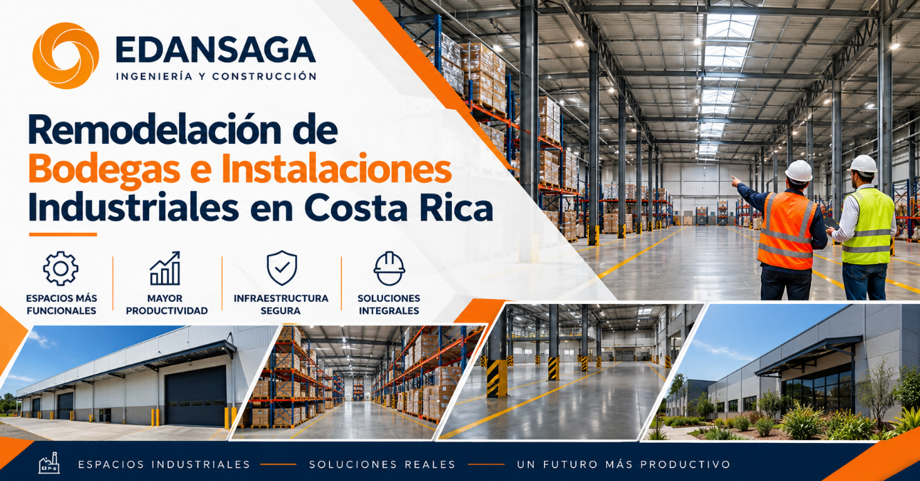 Remodelación de Bodegas e Instalaciones Industriales en Costa Rica